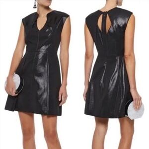 Halston Heritage Black Mini Dress